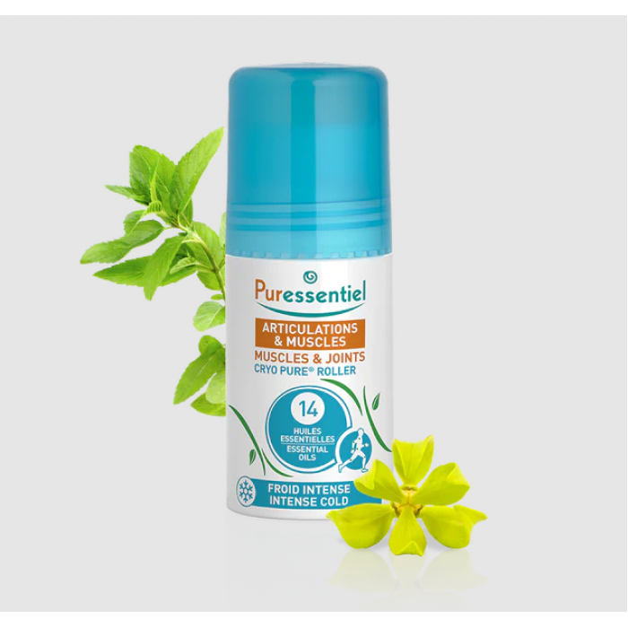 Cryo Pure Roller για Μυς & Αρθρώσεις με 14 Αιθέρια Έλαια 75ml