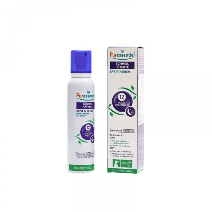 Rest & Relax Spray with 12 Essential Oils Σπρέι για Χαλάρωση και Ξεκούραση με Αιθέρια Έλαια 75ml 