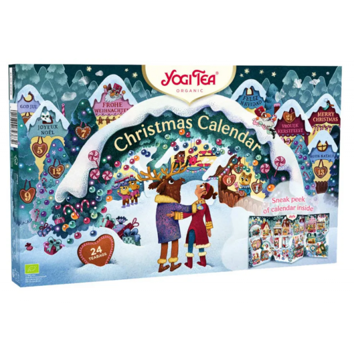 Advent Calendar -  Χριστουγεννιάτικο Ημερολόγιο με 24 Βιολογικά Τσάγια