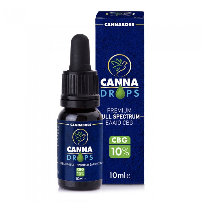 Έλαιο Κάνναβης CBD 10% CannaDrops CBD 10ml Έλαιο Κάνναβης CBD 10% CannaDrops CBD 10ml