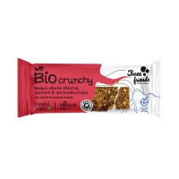 Μπάρα WeBio Crunchy με Βρώμη, Χαρούπι & Φυστικοβούτυρο 40gr