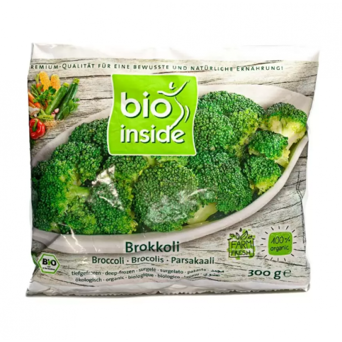 Μπρόκολο Βιολογικο Κατεψυγμένο 300γρ