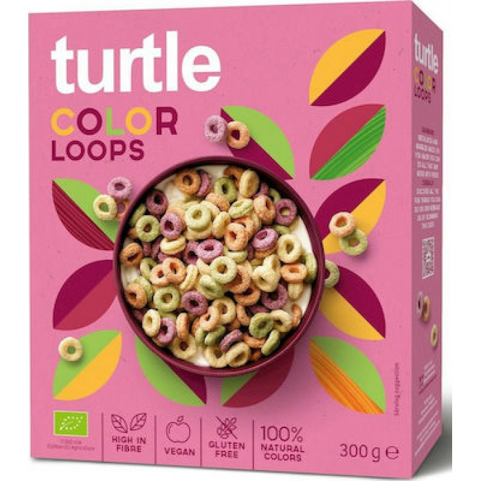 Color Loops Τραγανά Δακτυλίδια Πολύσπορων Δημητριακών 300gr
