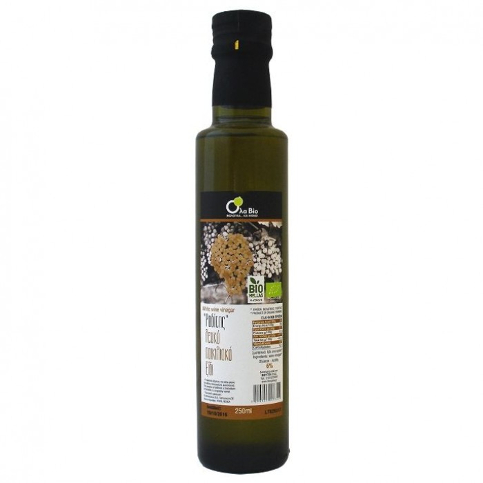 Ξύδι από Λευκό Κρασί Βιολογικό 250ml