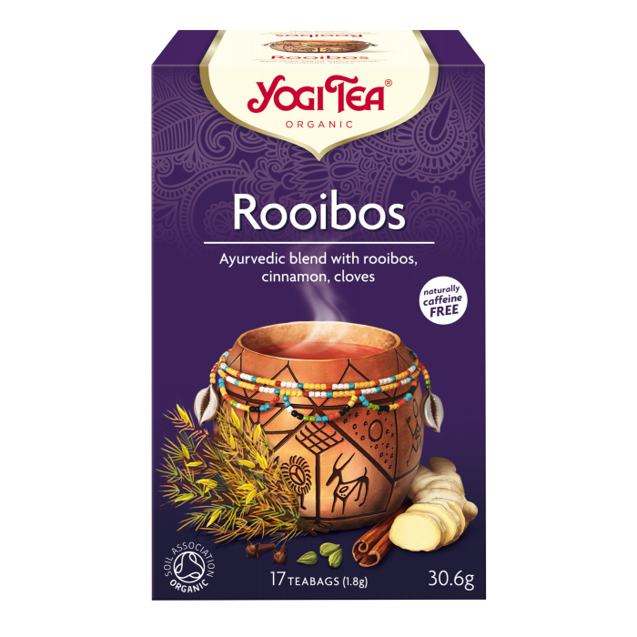 Yogi Tea Rooibos (αφρικάνικο ρόφημα για αναγέννηση)