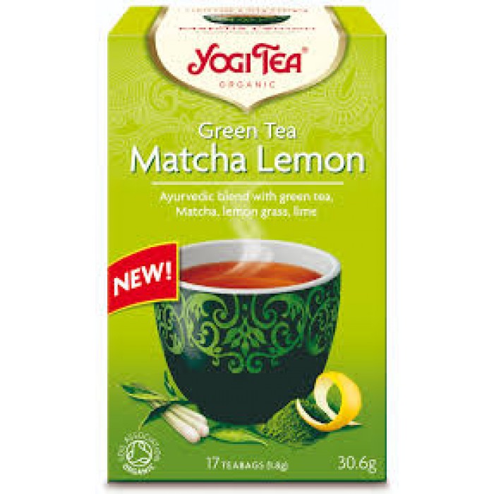 Yogi Tea Matcha Lemon Bio